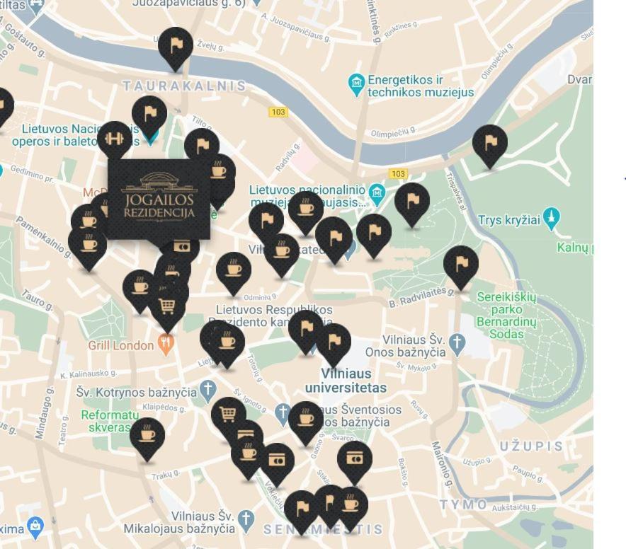 Jogailos Residence Peaceful Old Town Luxury 3 Bdr, 2 Bthr, Free Garage, Top-Speed Wifi Vilnius Luaran gambar